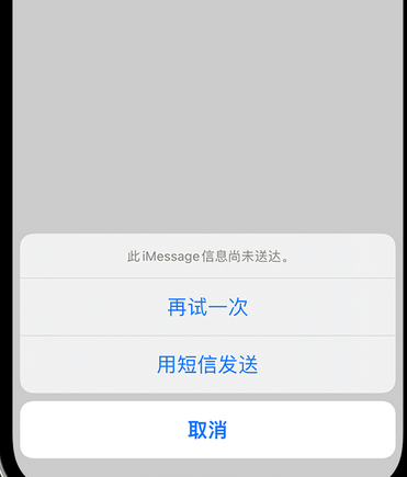 长寿apple维修iPhone上无法正常发送iMessage信息